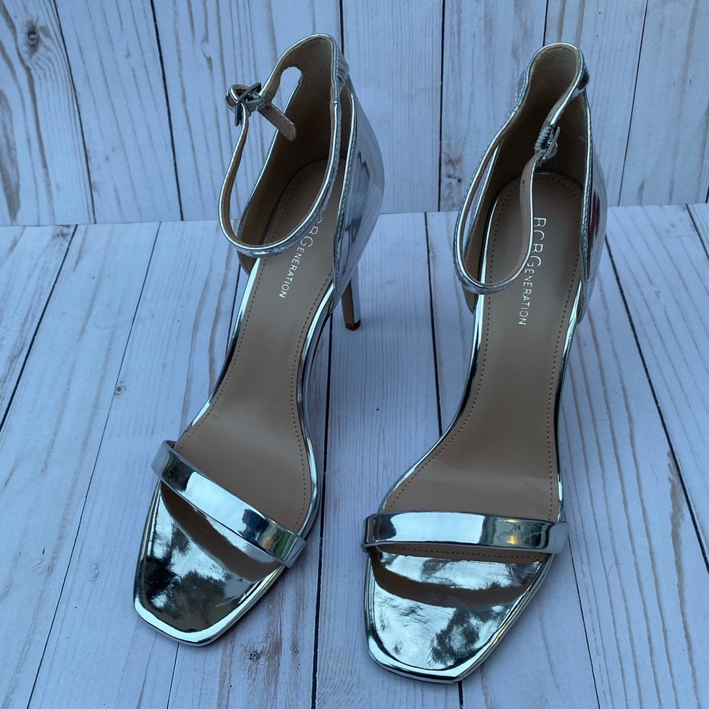 Authentic Bcbgeneration Metallic Leather Pump - image 5